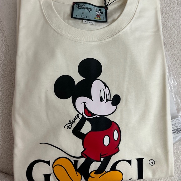 Gucci x Disney Mickey Mouse Unisex T-shirt Size M - Picture 7 of 12